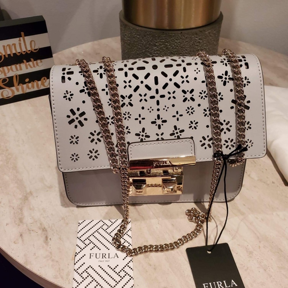 Light Blue Furla Chain bag